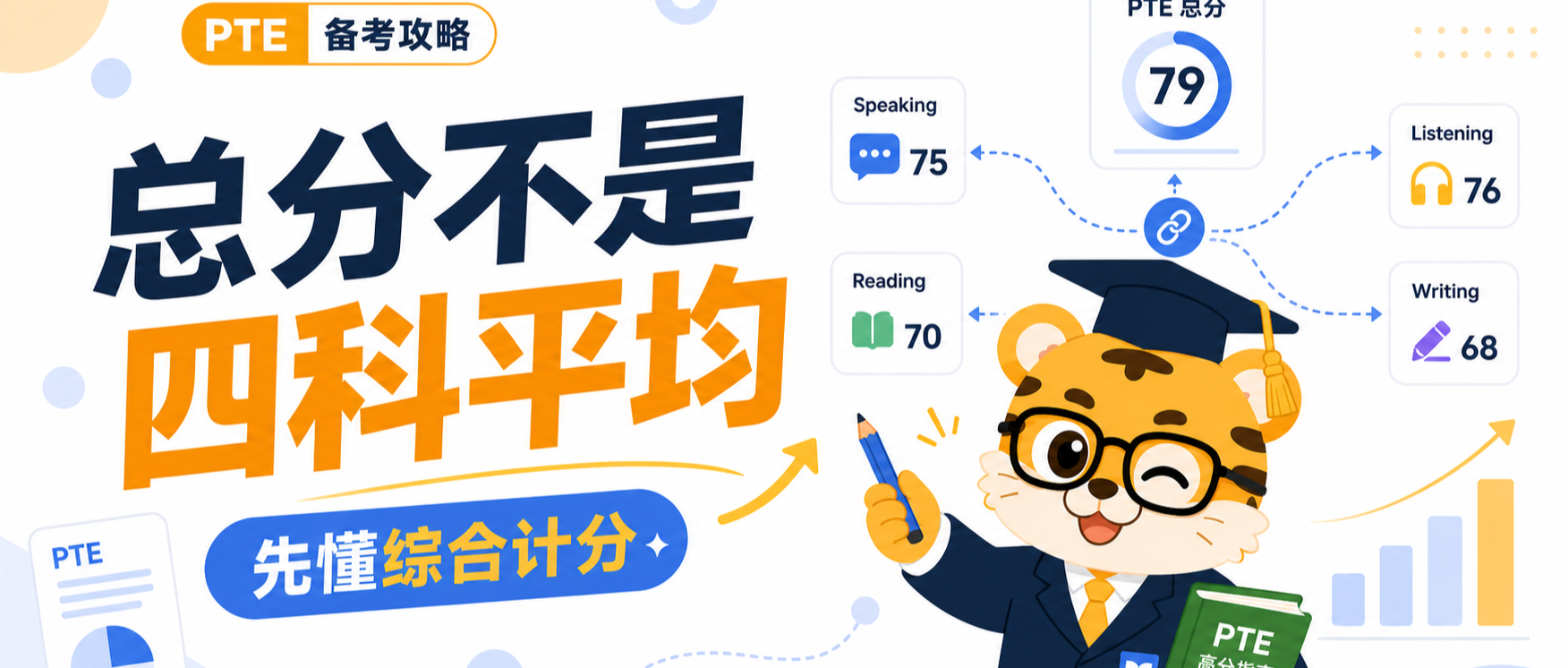 PTE总分不是四科平均先搞懂综合计分再安排提分会省力2026