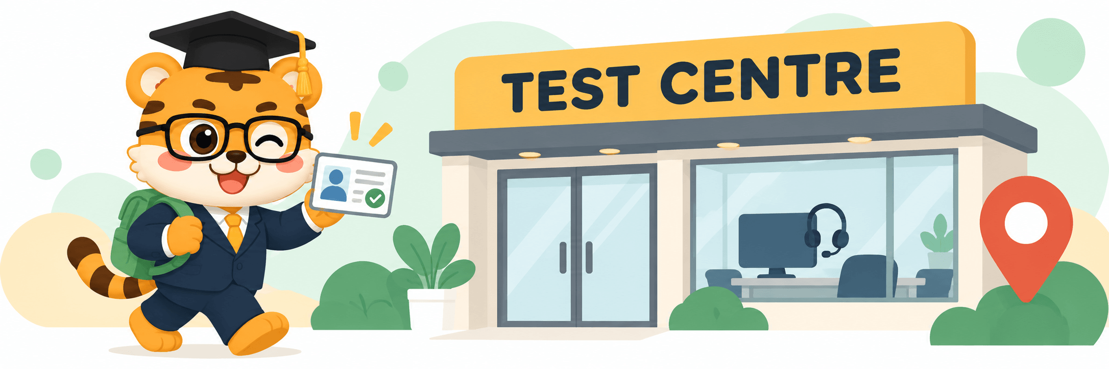 PTE test centre rule