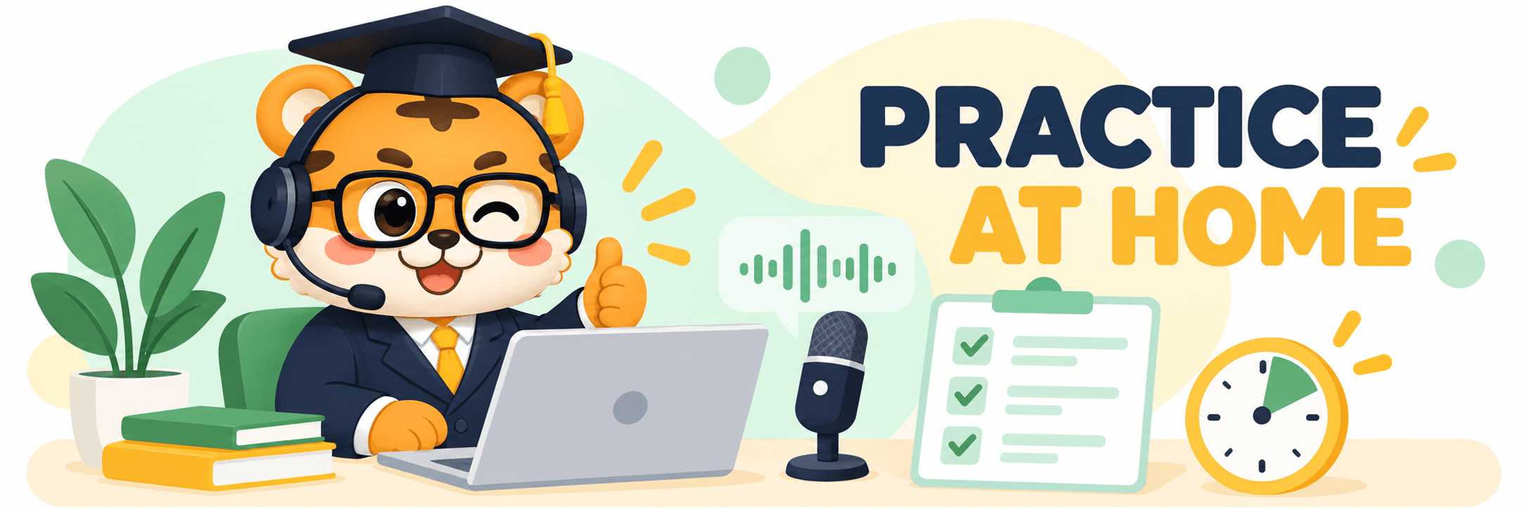 At-home PTE practice and mock testing
