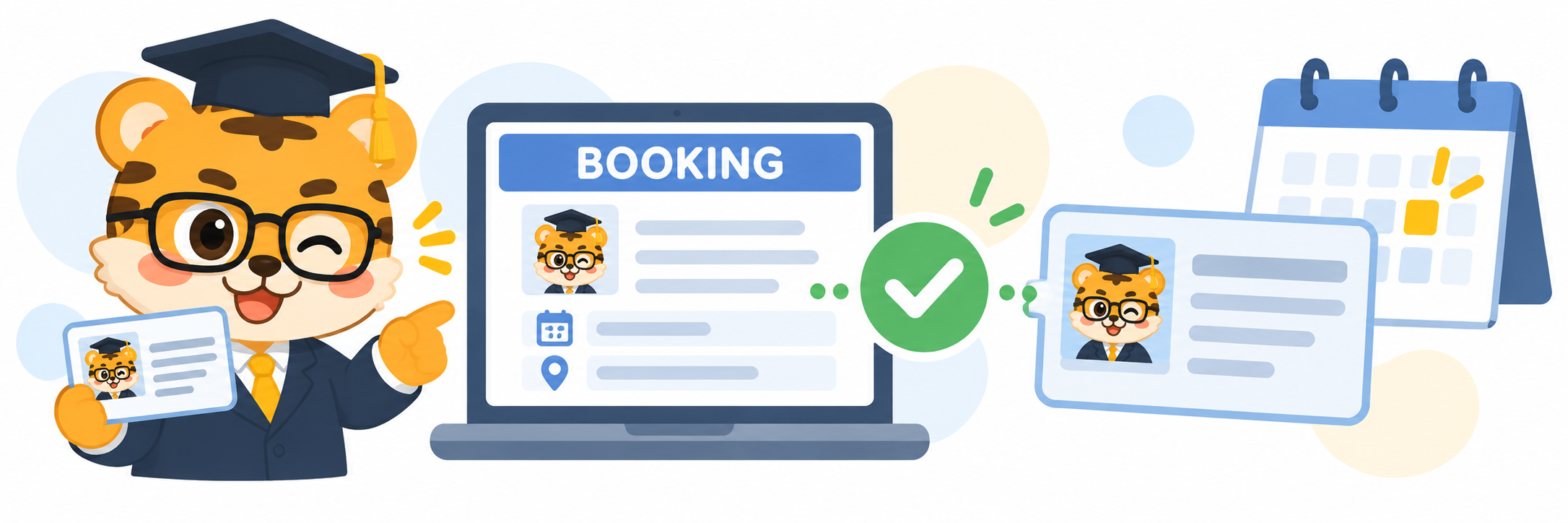 Checking PTE identity details before booking