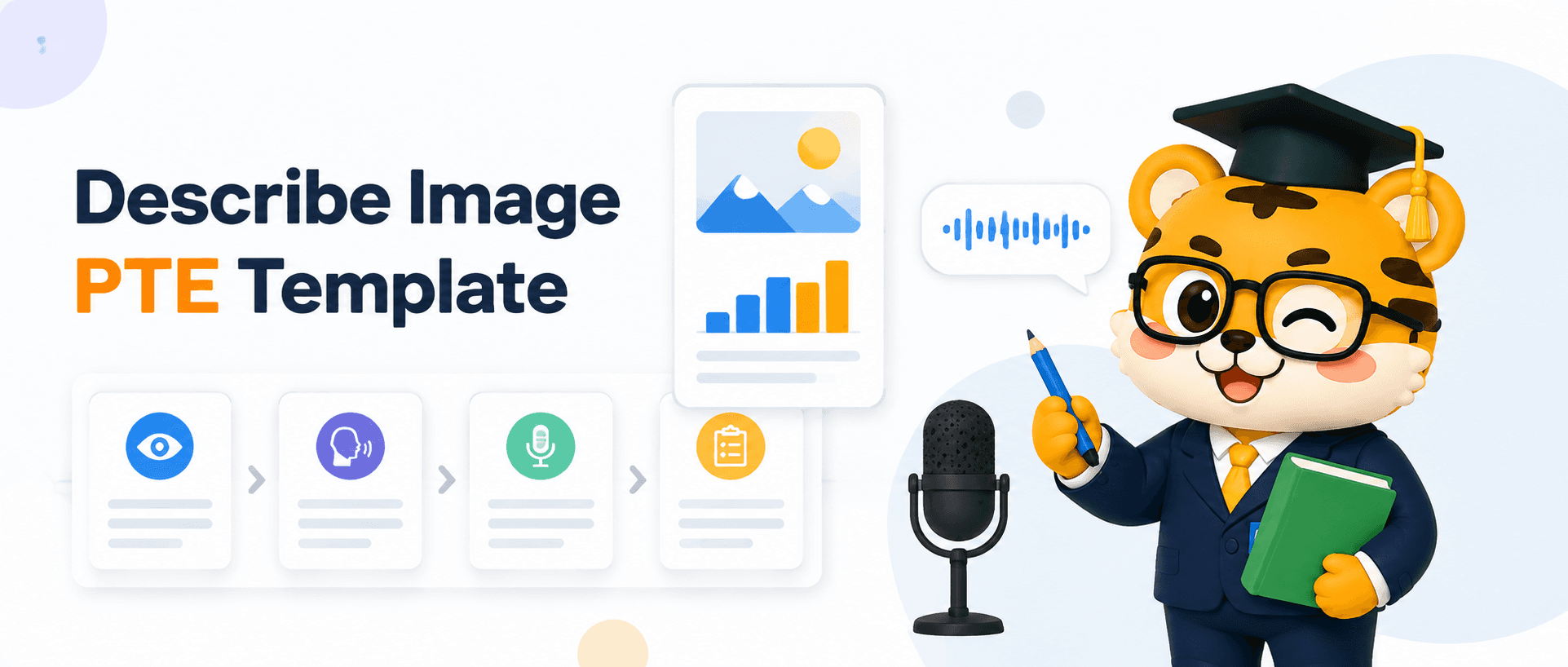 PTE Describe Image Template: Structure, Examples & Timing [Free Template]