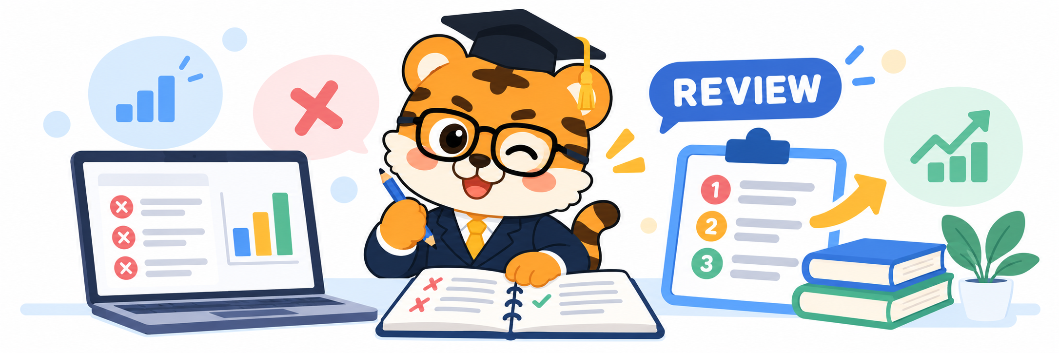 Review mock tests and mistakes